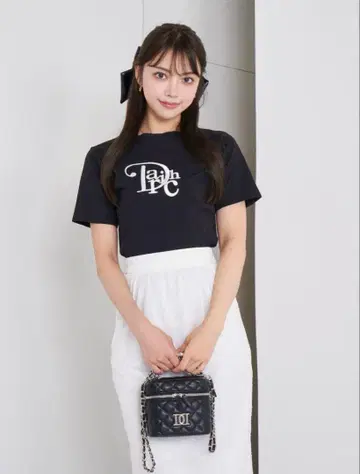 Darich 모노그램 T셔츠 BLACK