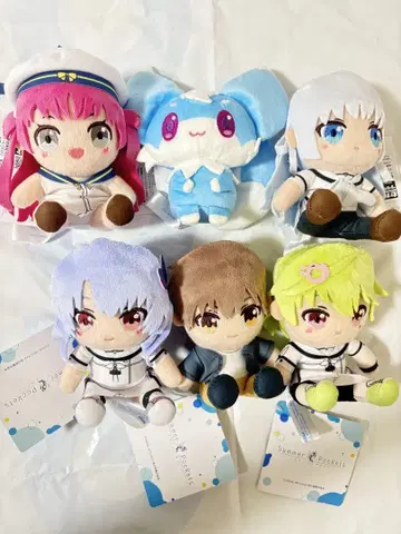 summer pockets 미니 봉제 인형 EX 전 6종 컴프 세트
