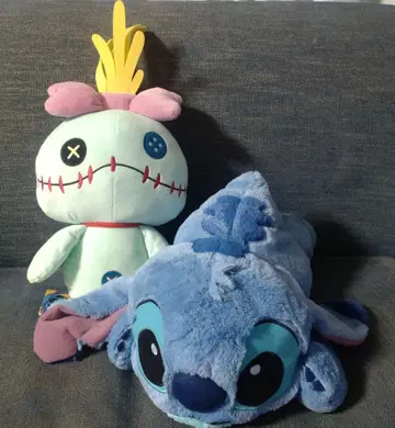 릴로 & 스티치 [스크램프] [스티치] 봉제 인형 2세트