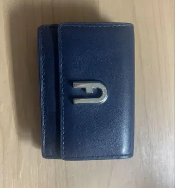 FURLA 삼단 지갑 네이비