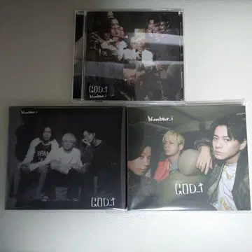 Number_i GOD_i 3 형태 세트 스티커 없음