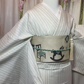 오메시 코몬 히토에 단품 순수 실크