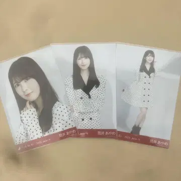 노기자카46 브로마이드 오사카 한여름 전국 투어 도트 츠츠이 아야메 컴프