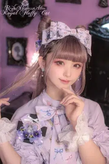 로얄 프린세스 앨리스 새상품 Royal Fluffy Cat 머리띠