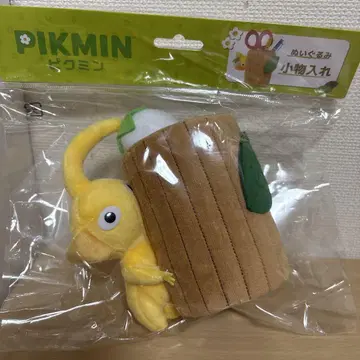 피크민 봉제 인형 소품함 노랑 피크민
