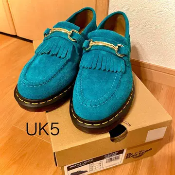 닥터마틴 스너플 로퍼 터콰이즈 UK5 USED 새상품급