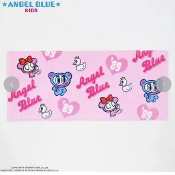 미사용 새상품 엔젤 블루 페이 타월