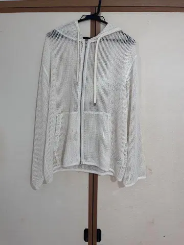 HARE 오버 메쉬 ZIP 후드티