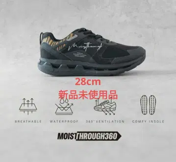 MOISTHROUGH360 BLACK 28.0cm