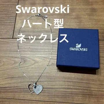 Swarovski 하트형 크리스탈 목걸이