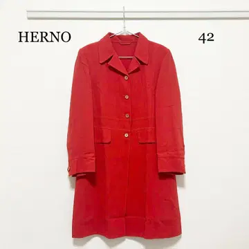 0241 HERNO 헬노 롱 코트 42 사이즈