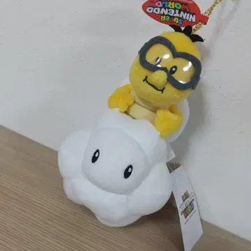 새상품 유니버셜 마리오 주게무 마스코트 키링