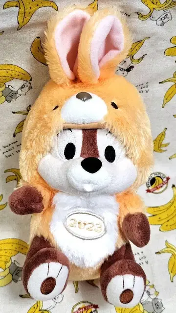 디즈니 설날 봉제 인형 2023 토끼띠 칩과 데일 토끼 인형옷