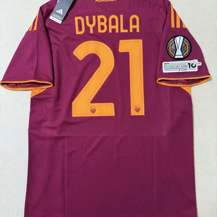 New) 25-26 AS Roma Home No.21 Dybala Authentic Jersey on Bunjang
