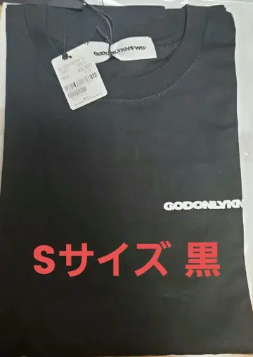 god only knows 엔젤 셔츠 엔젤 블랙 사이즈 S