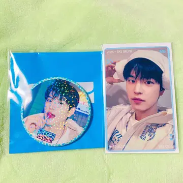 승민 캔뱃지 스키즈사우나 특전 트레이딩 카드