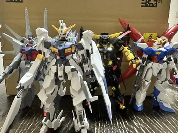 HG 건담 프라모델 4체 세트