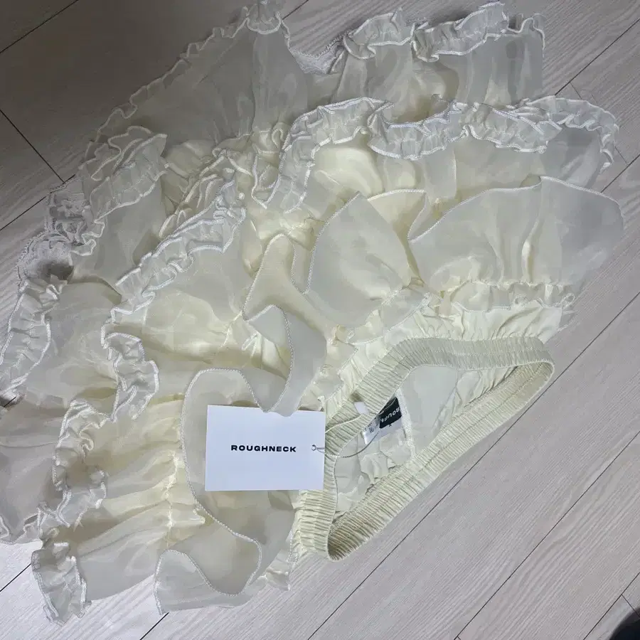 ROUGHNECK tutu pants skirt cream バレエコア MUSINSA | ROUGHNECK tutu pants skirt cream