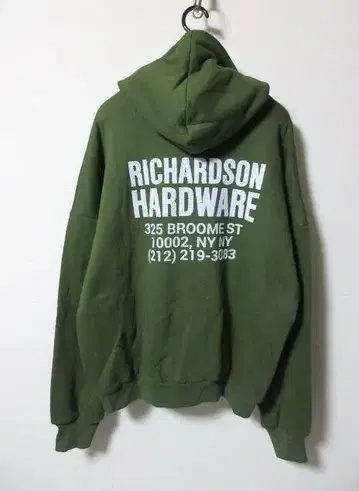 Richardson 리차드슨 Hardware 써멀 후드티