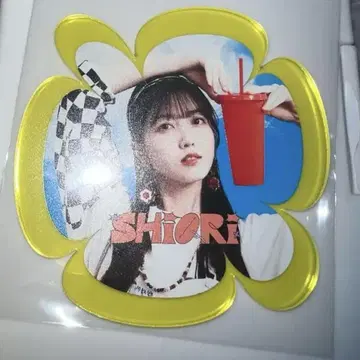 쿠보 시오리 아크릴 코스터 카페