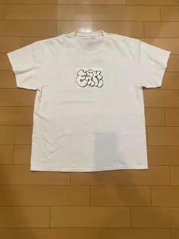 [ 새상품급 ] AWAKE NY IRAK 그래피티T셔츠 화이트 XL