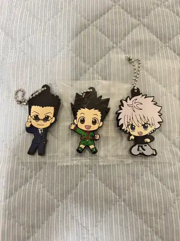 HUNTER x HUNTER 러버 마스코트 곤 키루아 레오리오