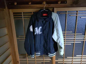 레어 사이즈 지바 롯데 마린스 그랜드 코트 90S Rowlings