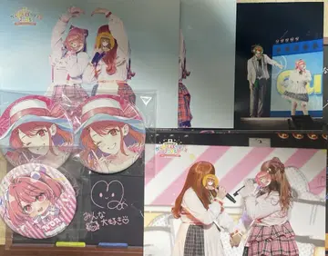 컬러풀피치 카라피치 노아 도쿄돔 시티 푸피파 캔뱃지 한정판