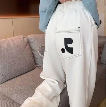 Rest&Recreation 스웨트 팬츠 화이트 화이트 한국