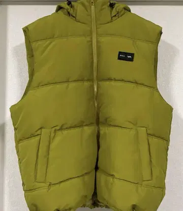 미사용 택 포함 RVCA 충전솜 다운 베스트 M