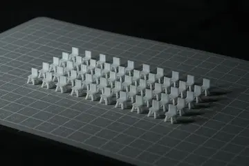 건축 모형 첨점점경 모형 1/100 150개
