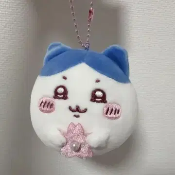 chiikawa miniso 하치와레 벚꽃 대복 봉제 인형 키링