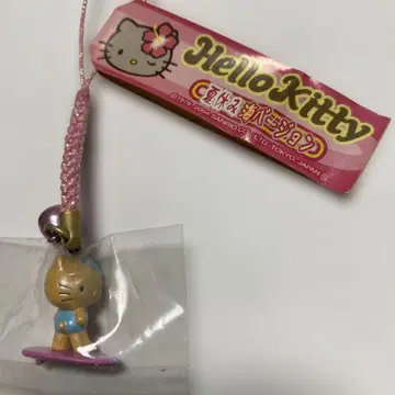 헬로키티 노리개 서핑 스트랩 일광화상 키티
