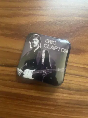 Eric Clapton 캔뱃지 안전핀