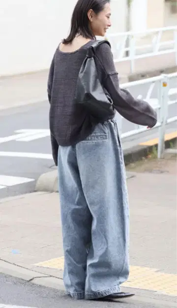 [ JOURNAL STANDARD ] 이지 데님 와이드 팬츠