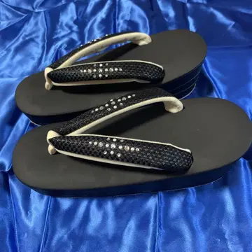 큐빅 장식 조리 블랙 스몰 사이즈 약 21cm