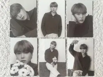 BTS MONOCHROME 미니 사진 SUGA 윤기 컴플리트