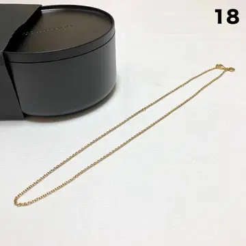 새상품 18 TOMWOOD 로로 체인 목걸이 금 16424