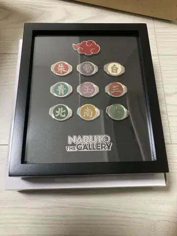 NARUTO THE GALLERY 배지 세트 액자 아트