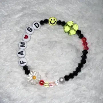 새상품 GDRAGON FAM DAISY 데이지 팔찌