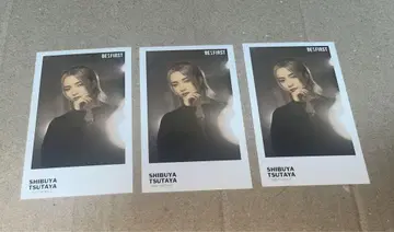 BE:FIRST 폴라로이드풍 카드 TSUTAYA 한정판 준노