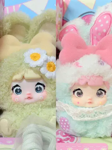 nommi 베이비 옐로우 그린 & 스카이블루