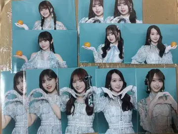 노기자카46 네이블 오렌지 미니 브로마이드 4기생