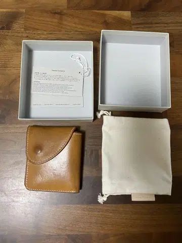 [ Hender Scheme ] 이단 접이식 지갑