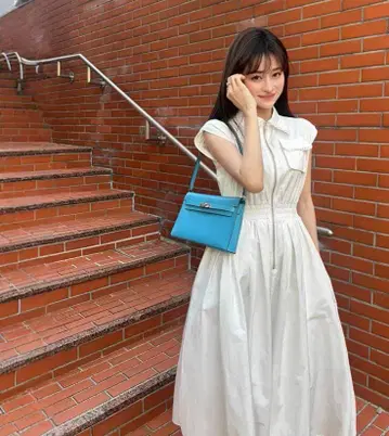bibiy PEONY DRESS 화이트 화이트 원피스 bibiy.