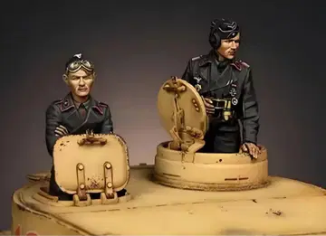 1/35 독일 탱크병 2체 세트 타이거