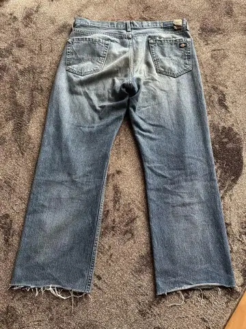 빈티지 디키즈 스트레이트 데님 컷오프 멕시코제 33 x 32