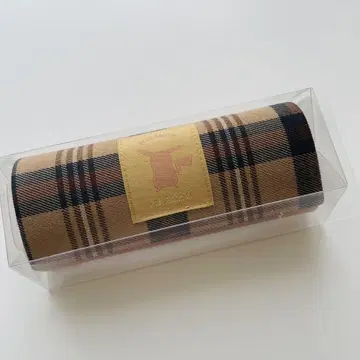 포켓몬 피카츄 체크 무늬 안경 케이스 크로스 포함