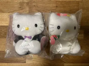 레어 맥도날드 헬로키티 & 다니엘 봉제 인형 산리오