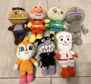 호빵맨 봉제 인형 7체 세트